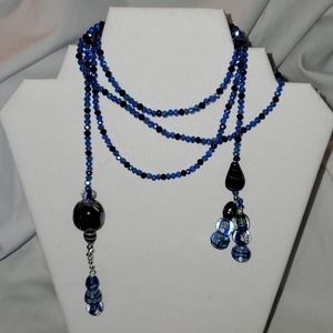 Shades of Blue Lariat